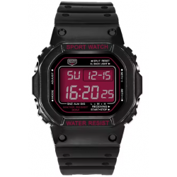 RED SCREEN CRYPTO WATCH